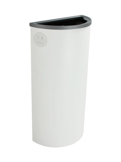 SPECTRUM - Single - Kit - Ellipse Slim - Mixed Recyclables - Full - White
