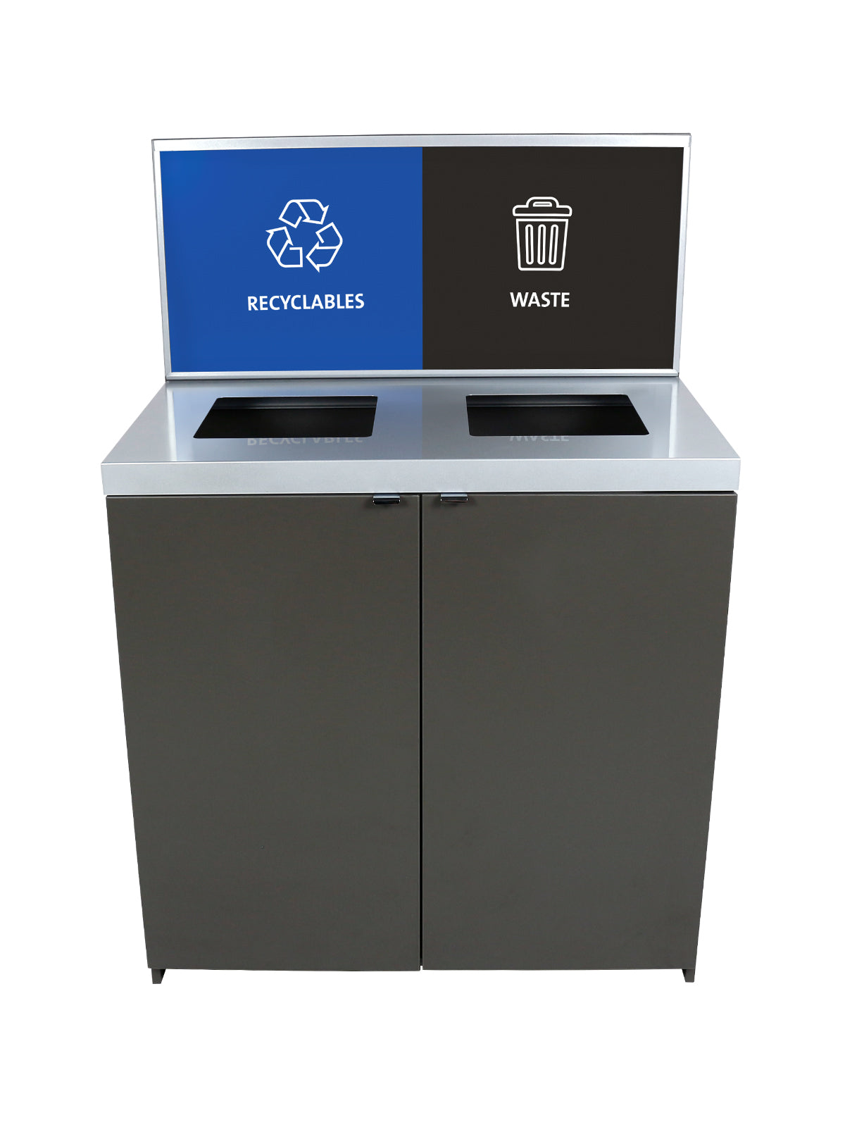 SESSANTA - Double - Recyclables - Waste  - Full  - Slate