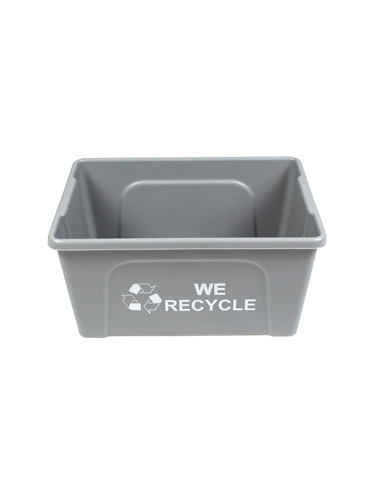 DESKSIDE RECYCLER - Single - Body - We Recycle - Executive Grey