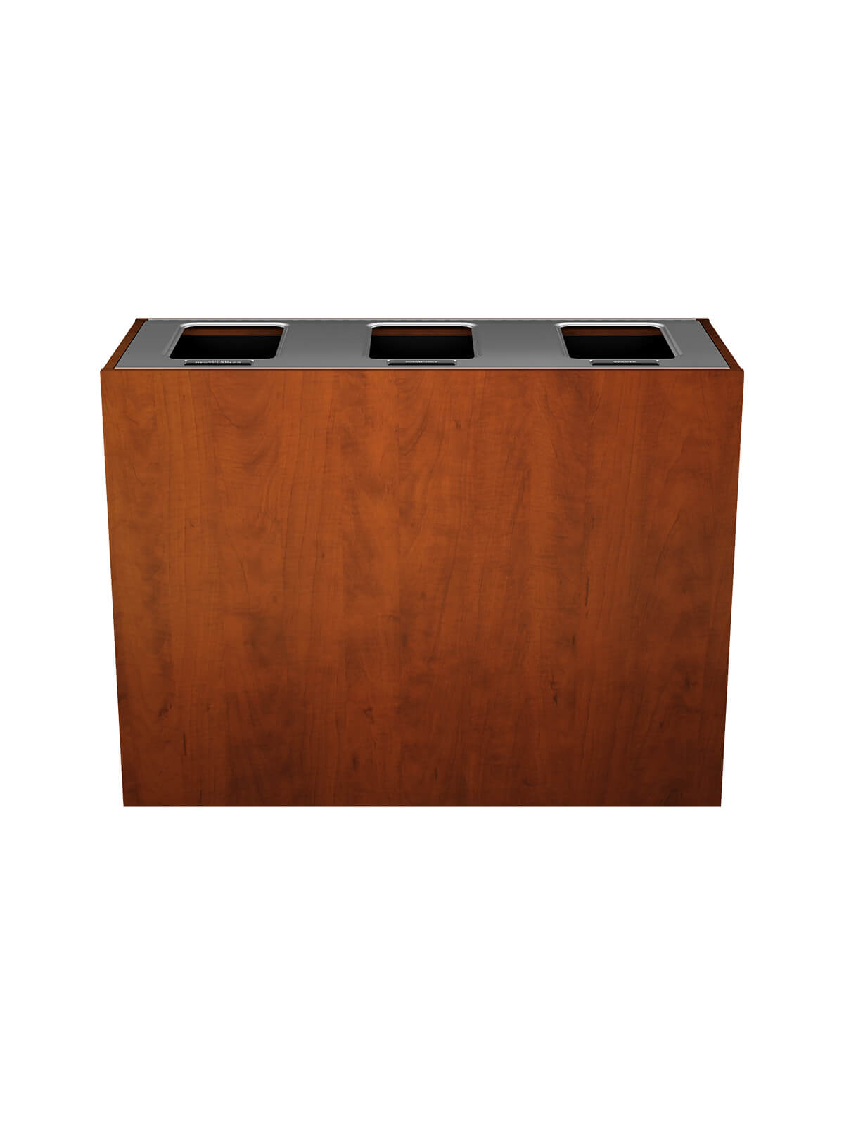 ARISTATA - Triple Stream, Midsummer Flame Finish, Hinged Stainless Steel Lid with Full Openings