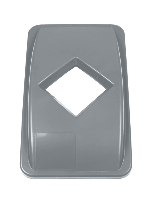 WASTE WATCHER - Grey Diamond Opening Lid