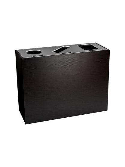 ARISTATA - Triple Stream, Western Breeze Finish, Hinged Stainless Steel Lid with Circle-Slot-Full Openings