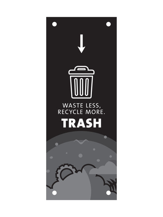 EVOLVE - Body Sign - Trash - Black