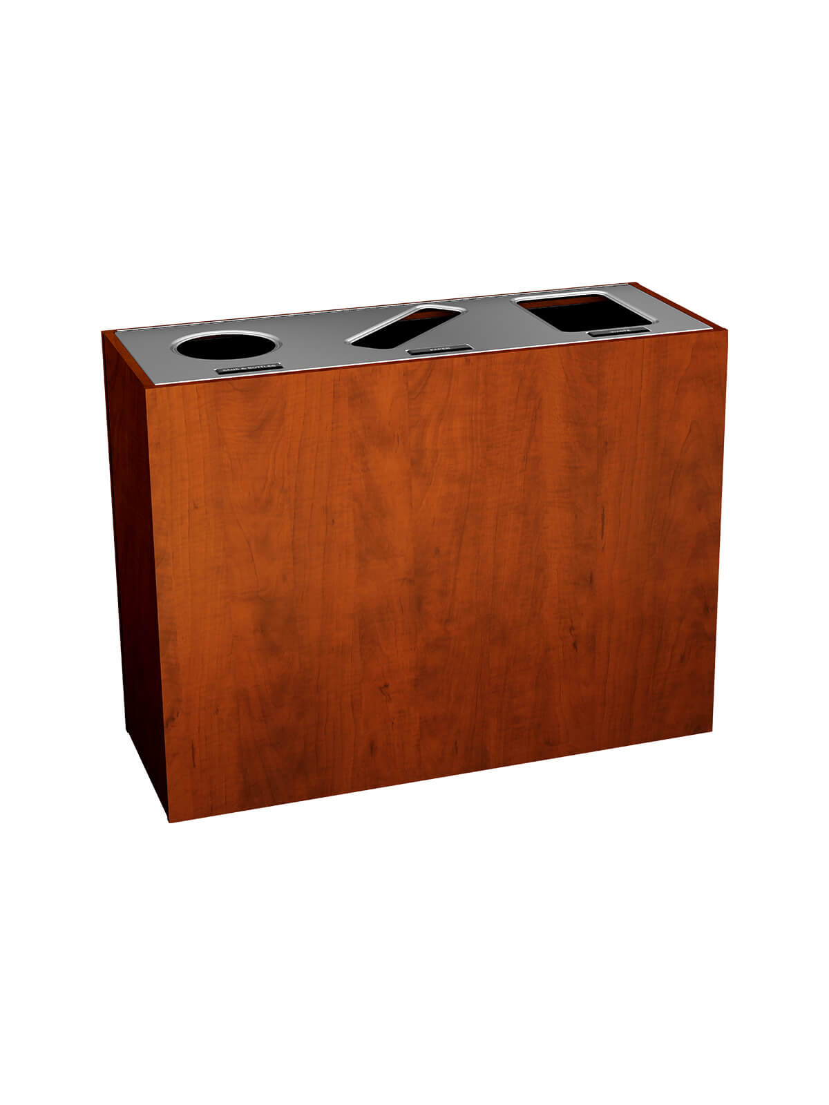 ARISTATA - Triple Stream, Midsummer Flame Finish, Hinged Stainless Steel Lid with Circle-Slot-Full Openings