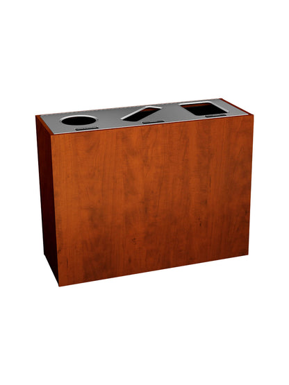 ARISTATA - Triple Stream, Midsummer Flame Finish, Hinged Stainless Steel Lid with Circle-Slot-Full Openings