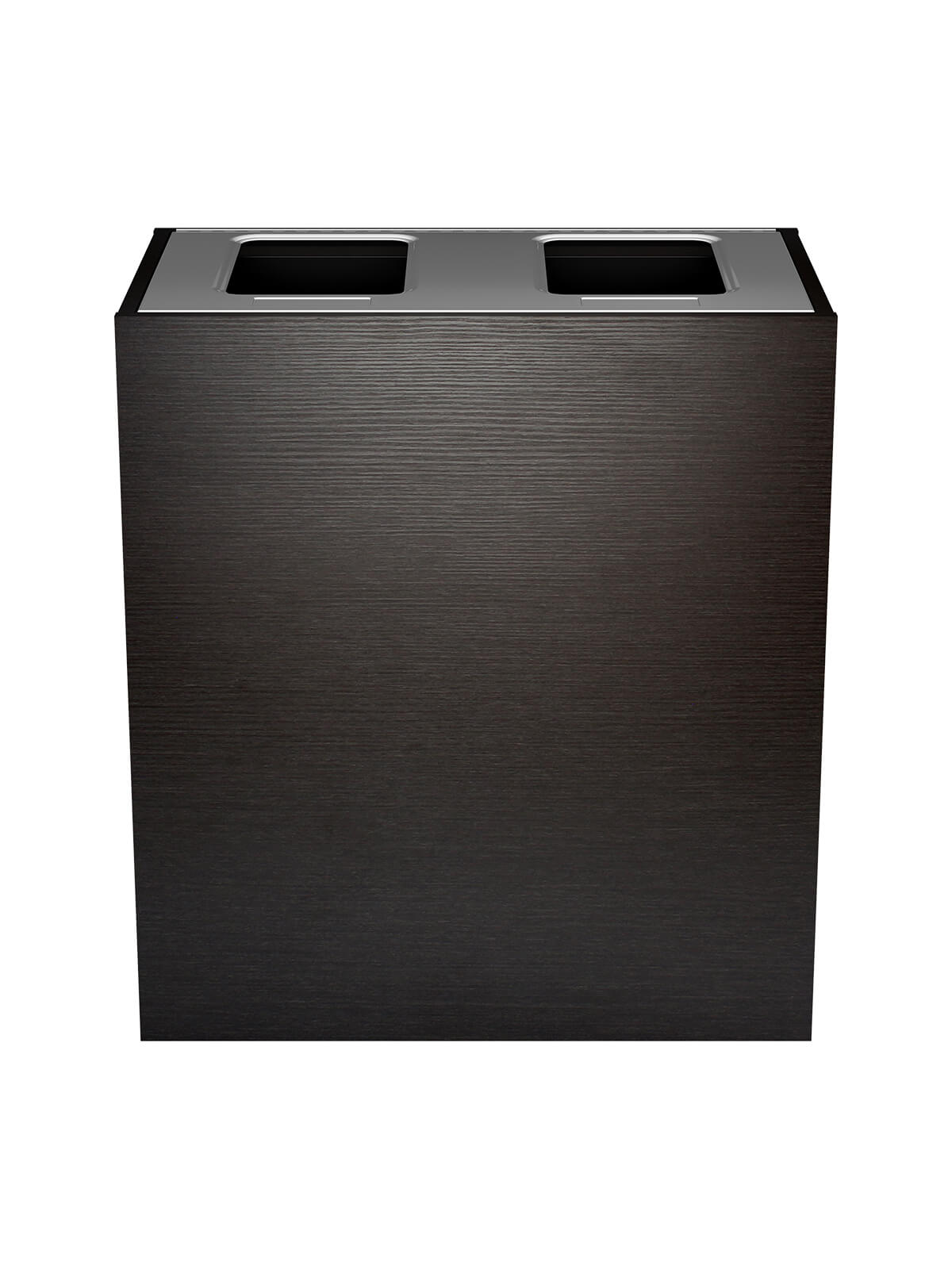 ARISTATA - Double Stream, Western Breeze Finish, Hinged Stainless Steel Lid with Full Openings