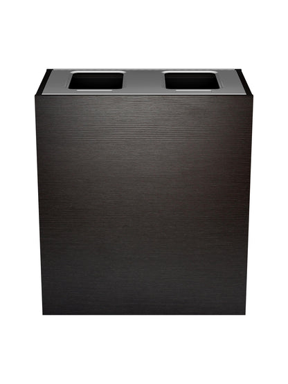 ARISTATA - Double Stream, Western Breeze Finish, Hinged Stainless Steel Lid with Full Openings