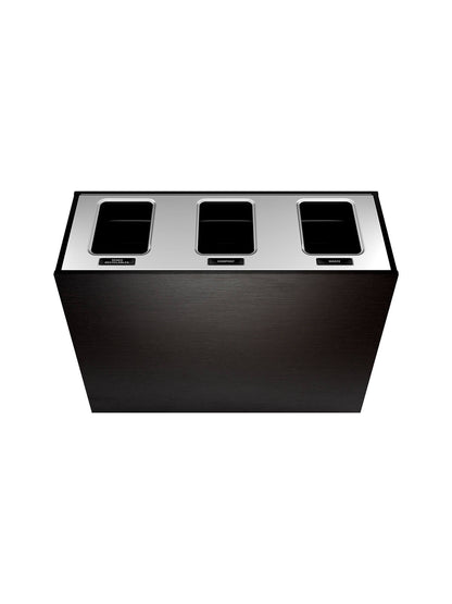 ARISTATA - Triple Stream, Western Breeze Finish, Hinged Stainless Steel Lid with Full Openings