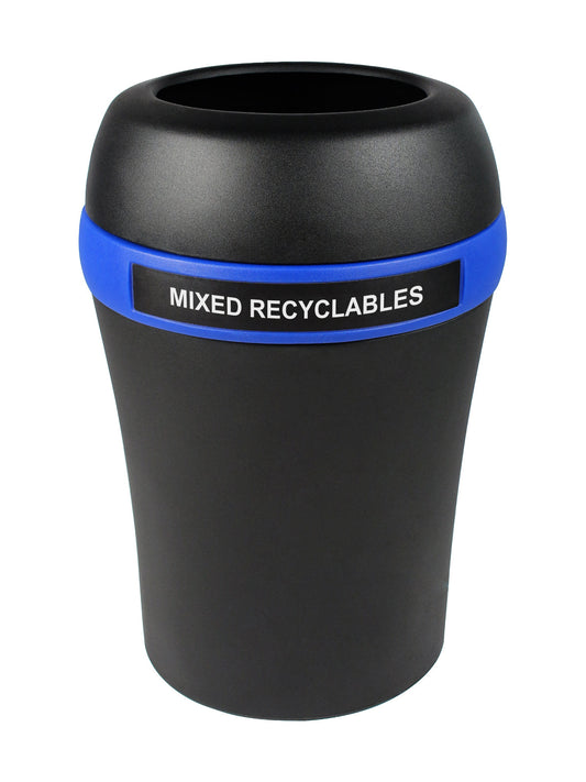 INFINITE - Single - Kit - Elite - Mixed Recyclables - Full - Black-Blue