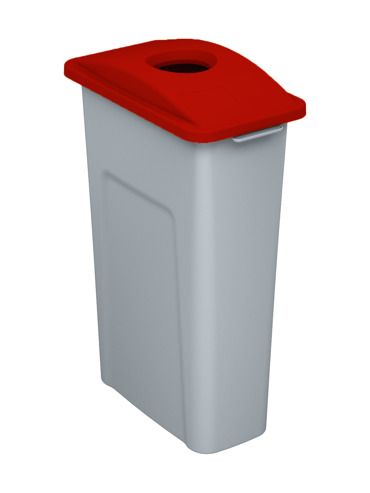 WASTE WATCHER - 23G Grey Body with Red Circle Opening Lid