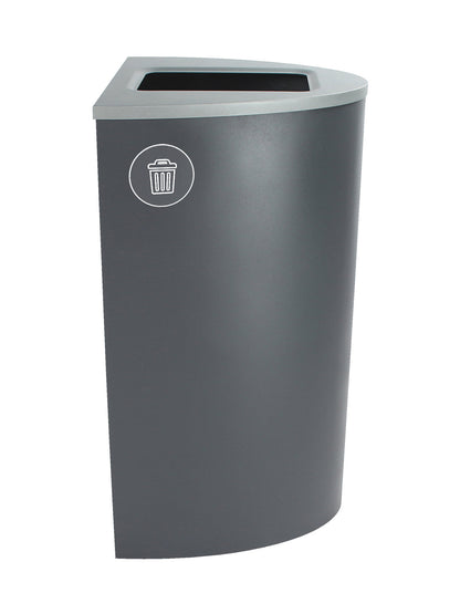 SPECTRUM - Single - Kit - Ellipse - Waste - Full - Grey