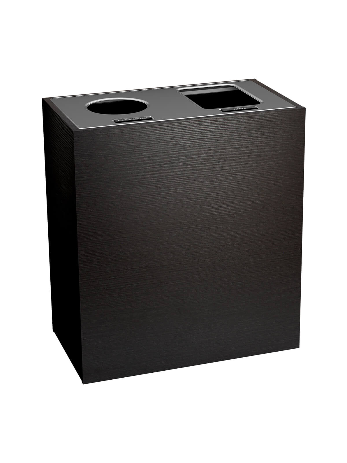 ARISTATA - Double Stream, Western Breeze Finish, Hinged Stainless Steel Lid with Circle-Full Openings