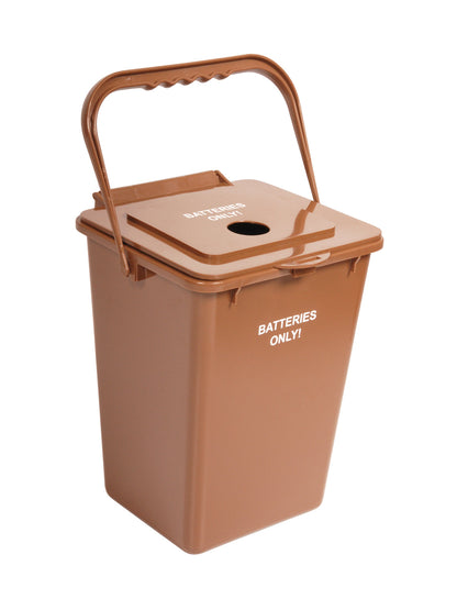 BATTERY RECYCLER - Single - Kit - Batteries - Circle - Brown