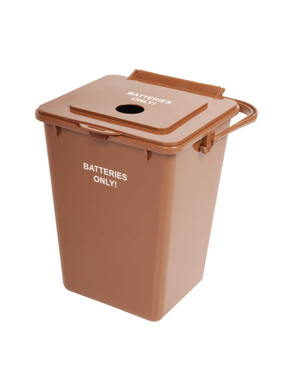 BATTERY RECYCLER - Single - Kit - Batteries - Circle - Brown