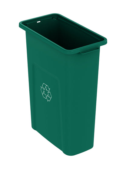 20G Dark Green Collection Bin Body with Mobius Loop Stamp