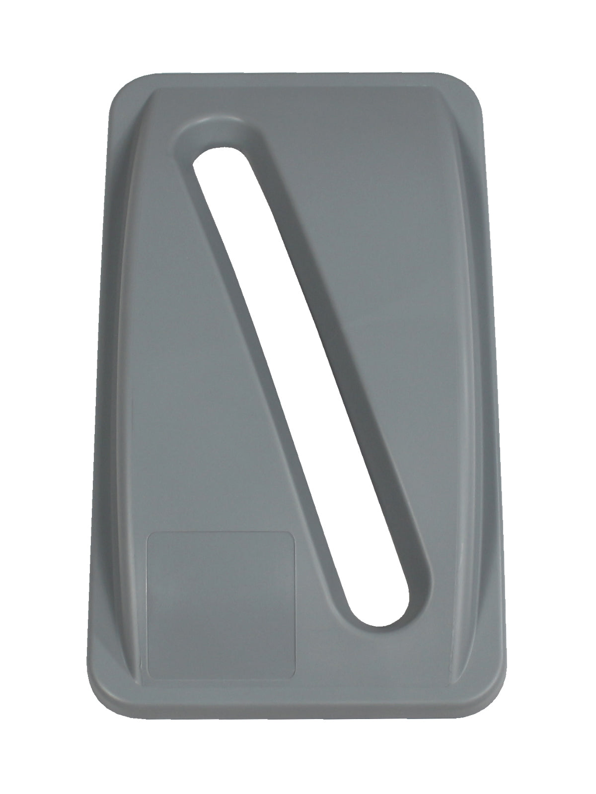 WASTE WATCHER - Single - Lid - Slot - Executive Grey