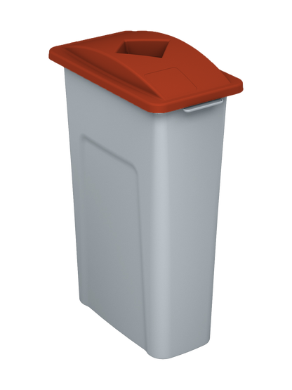WASTE WATCHER - 23G Grey Body with Orange Diamond Opening Lid