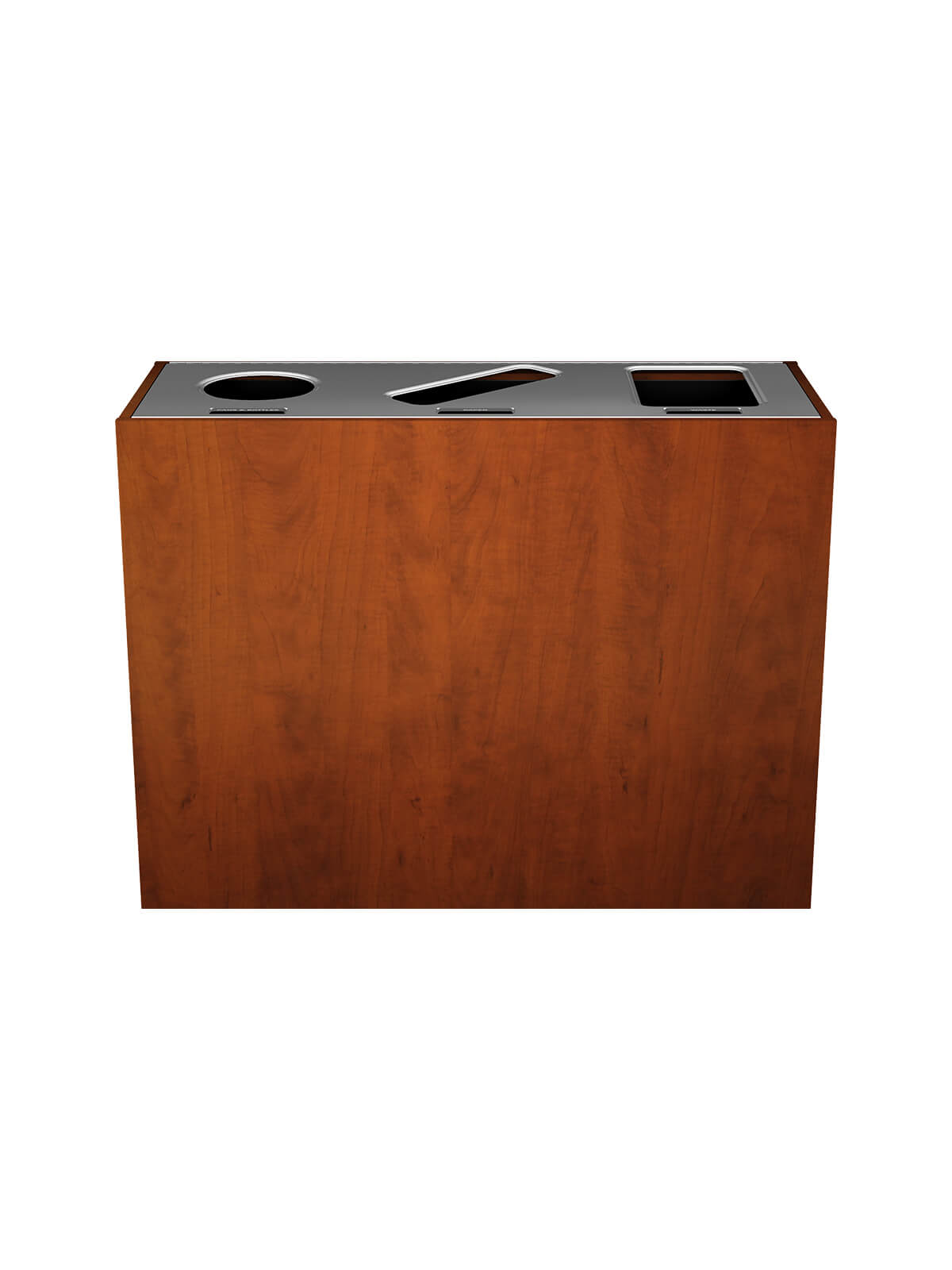 ARISTATA - Triple Stream, Midsummer Flame Finish, Hinged Stainless Steel Lid with Circle-Slot-Full Openings