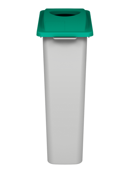 WASTE WATCHER - 23G Grey Body with Green Circle Opening Lid