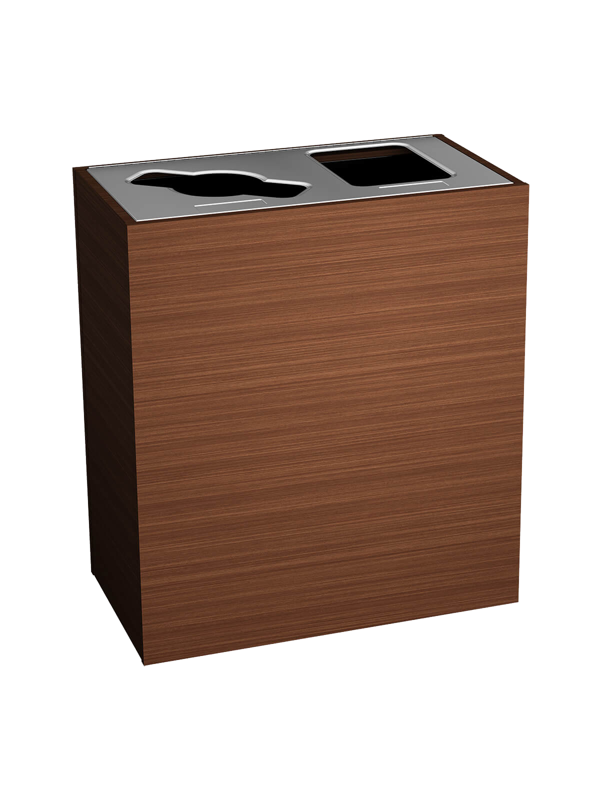 ARISTATA - Double Station, Harvest Leaves Body Finish with Stainless Steel Mixed/Full-Opening Lid