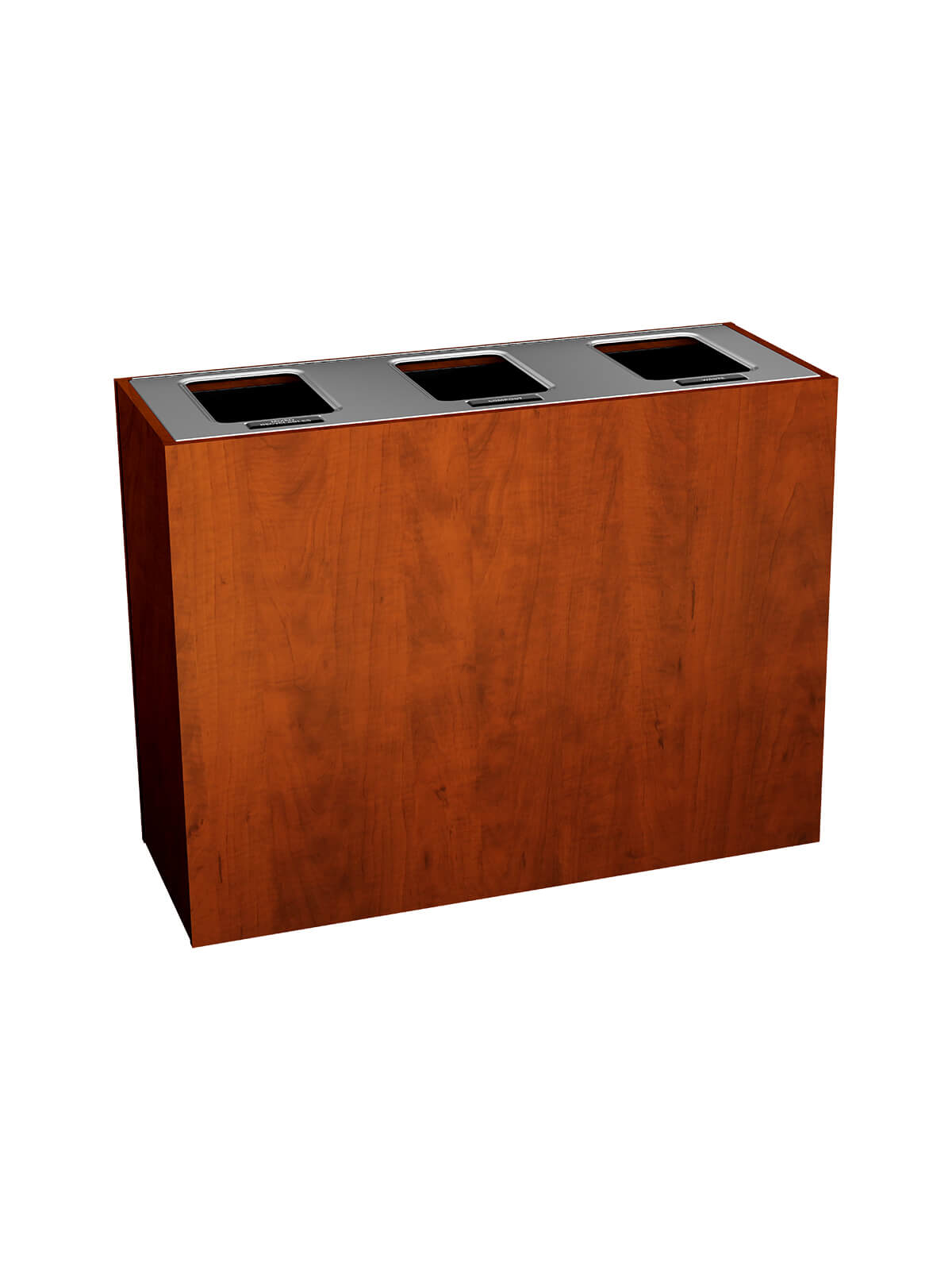ARISTATA - Triple Stream, Midsummer Flame Finish, Hinged Stainless Steel Lid with Full Openings