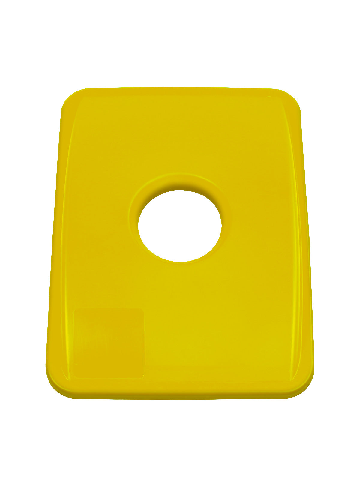 WASTE WATCHER XL - Yellow Circle Opening Lid