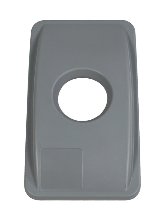 WASTE WATCHER - Single - Lid - Circle - Executive Grey