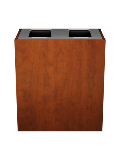 ARISTATA - Double Stream, Midsummer Flame Finish, Hinged Stainless Steel Lid with Full Openings