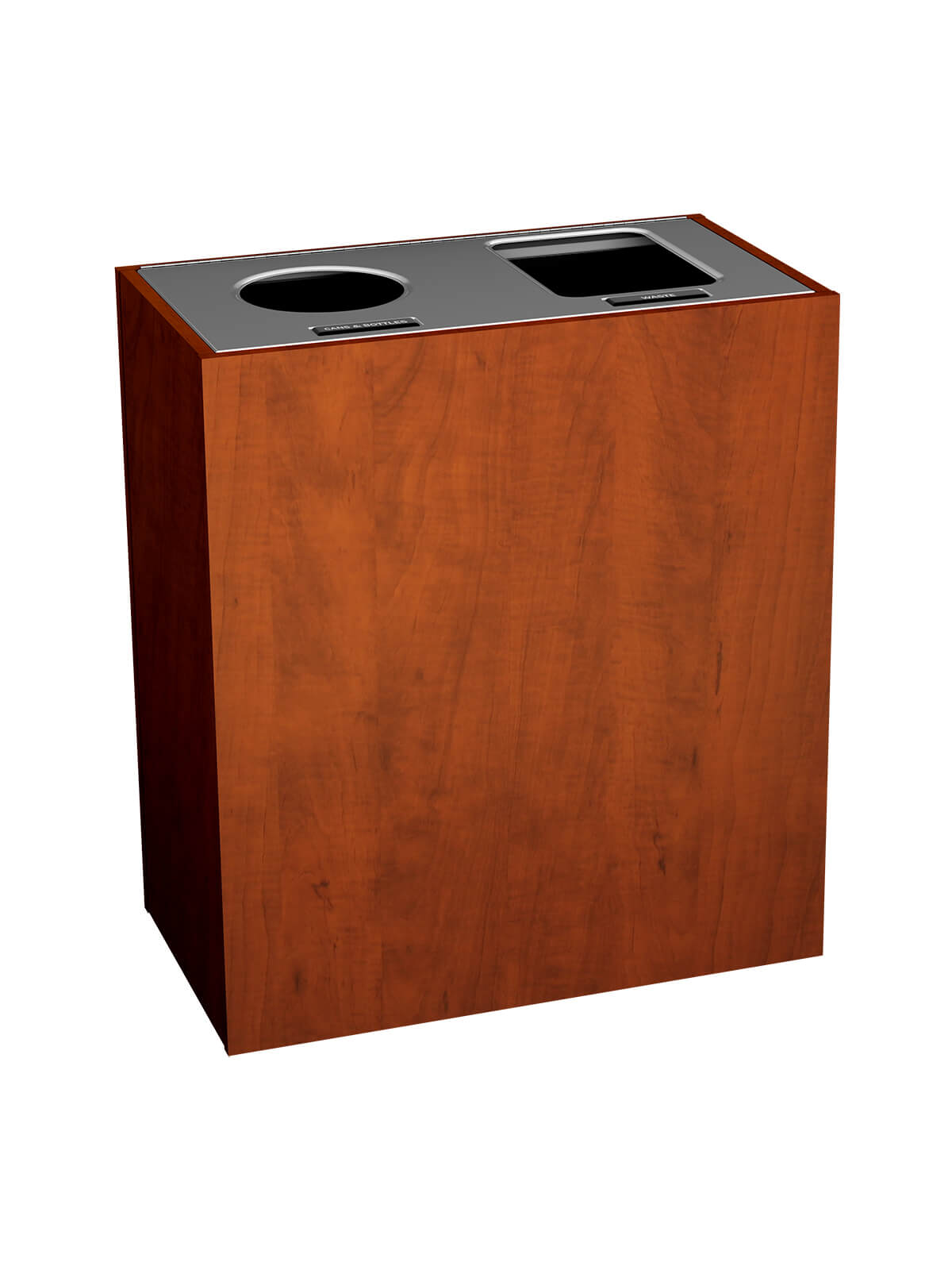 ARISTATA - Double Stream, Midsummer Flame Finish, Hinged Stainless Steel Lid with Circle-Full Openings