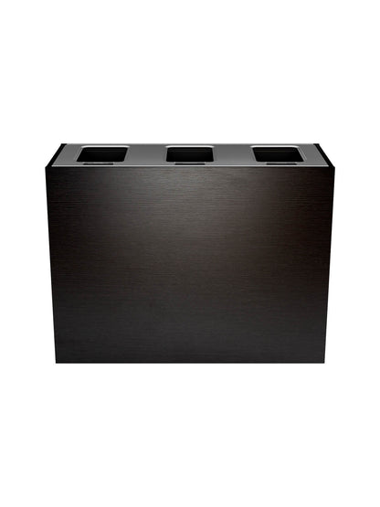 ARISTATA - Triple Stream, Western Breeze Finish, Hinged Stainless Steel Lid with Full Openings